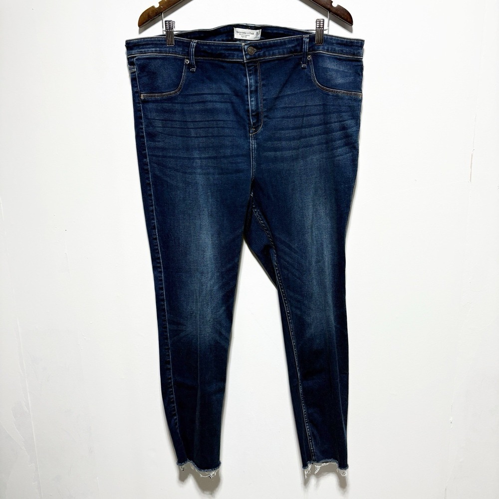 Abercrombie Fitch Jeans Womens 22 Jean Legging High Rise Skinny Stretch Denim